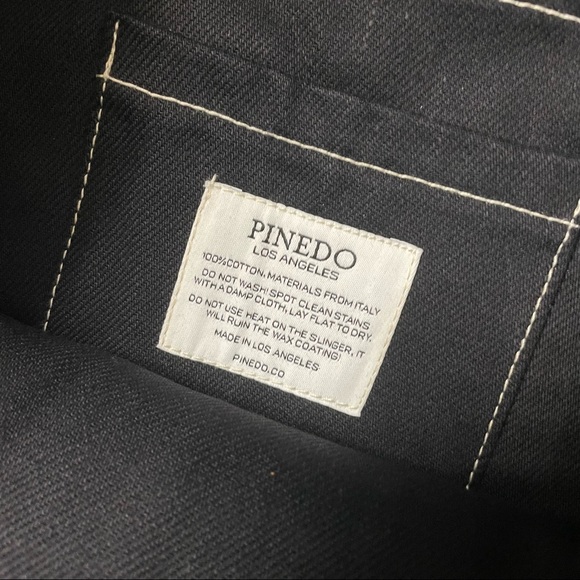 Pinedo Los Angeles Slinger Black Bag - Picture 7 of 9